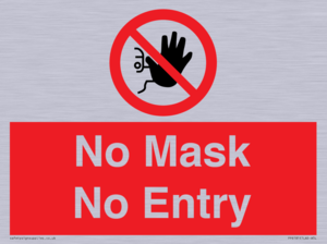 No Mask No Entry